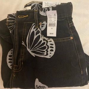 Pacsun Butterfly Denim size 26